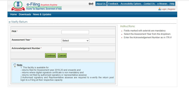 How To E Verify Your Income Tax Return Wealthzi